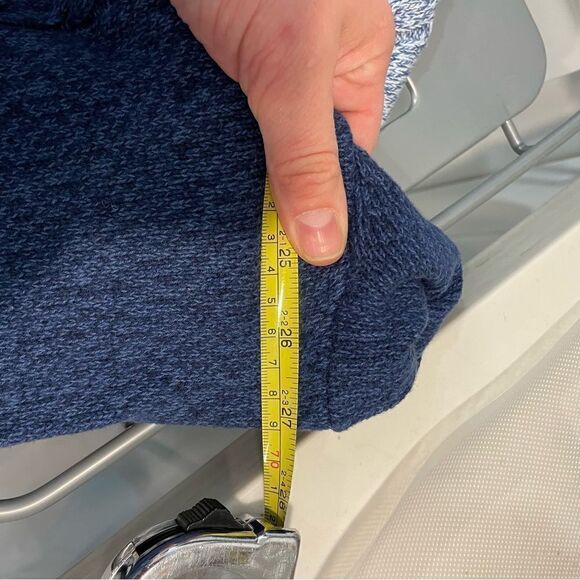 Club Room New Cable Knit Cotton Striped Sweater Pullover - Picture 6 of 6